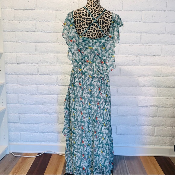 Chelsea & Violet Palms Parrot Maxi Dress - Picture 4 of 8